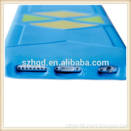 5.5 inch Mobile Phone silicone bumper case for apple iphone 6 plus